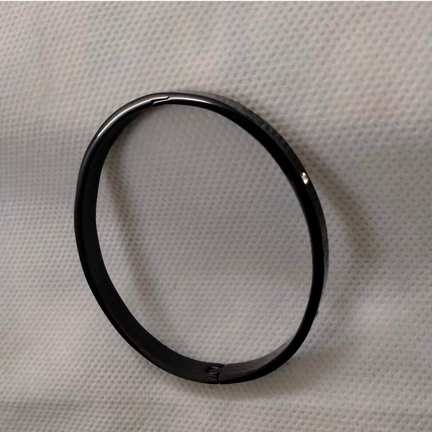 Oval Bracelet - 5mm - Black
