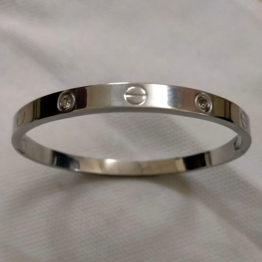 Oval Bracelet - 5mm - Silver