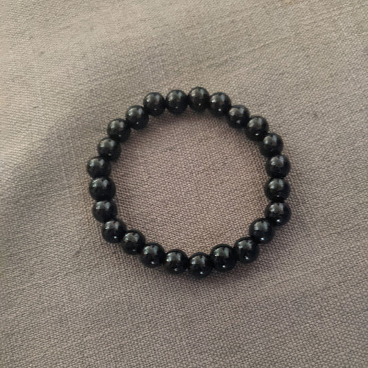 Matte Black Bracelet - 8mm
