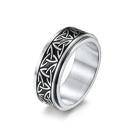 Vintage Triangle knot Ring